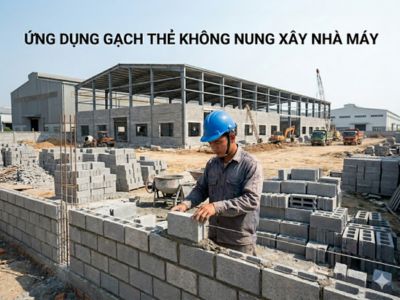 Ung dung gach the khong nung xay nha may