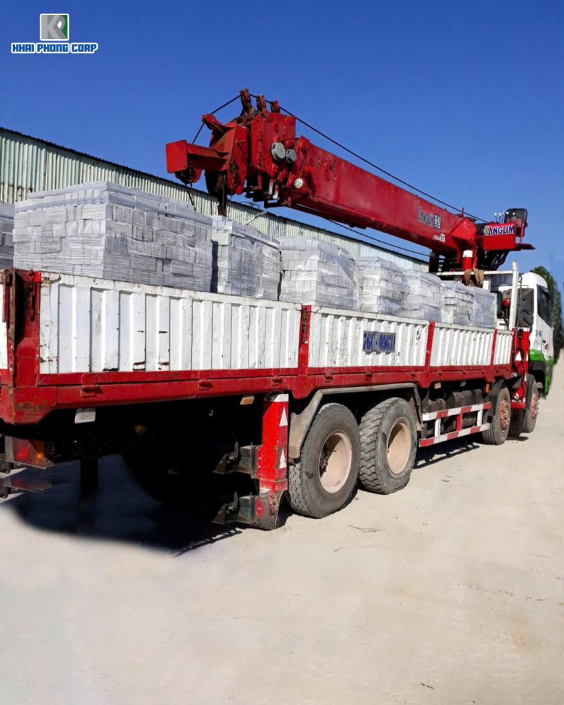 Du an san bay chu lai su dung gach the khong nung Khai Phong