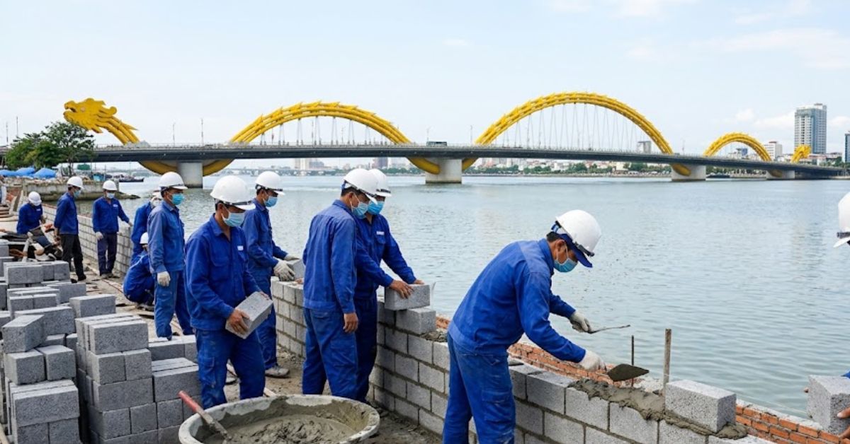 Vat lieu xay dung mien Trung tai Da Nang