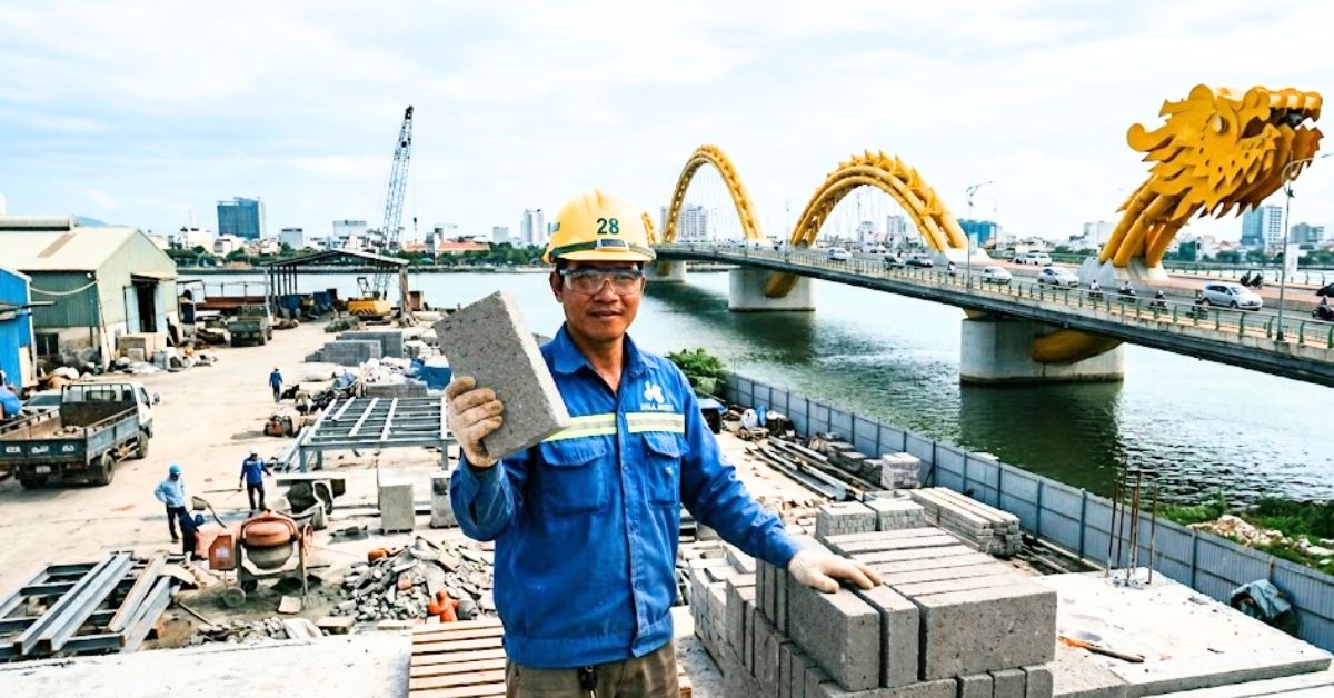 Thị truong vat lieu xay dung mien Trung